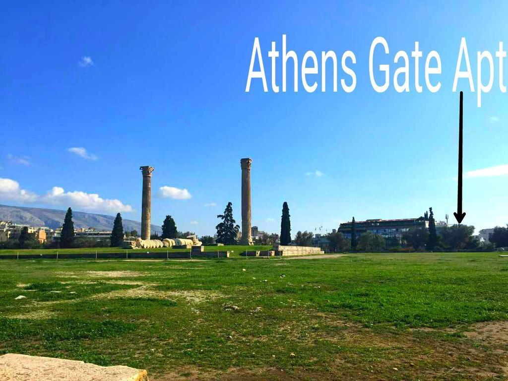 Апартаменты Athens Gate Apt Экстерьер фото